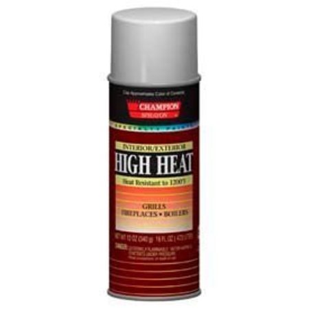 Chase Products Champion Sprayon High Heat Aluminum Spray Paint 6 CansCase  4190979 419-0979